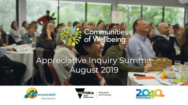 Communities of Wellbeing – Appreciative Inquiry Summit