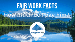 Fair Work Facts – What should I pay them?