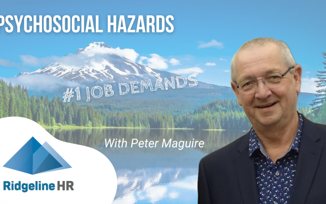 Psychosocial Hazard #1 – Job Demands