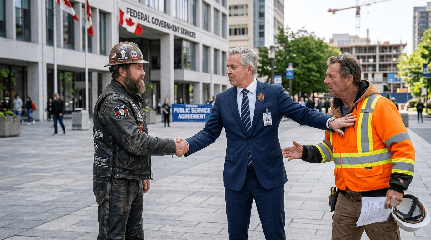 money changing hands